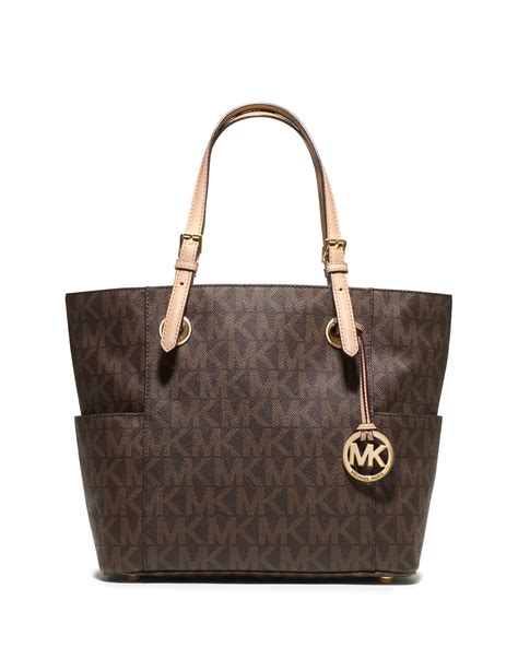 michael kors logo prunt tote|Michael Kors totes outlet.